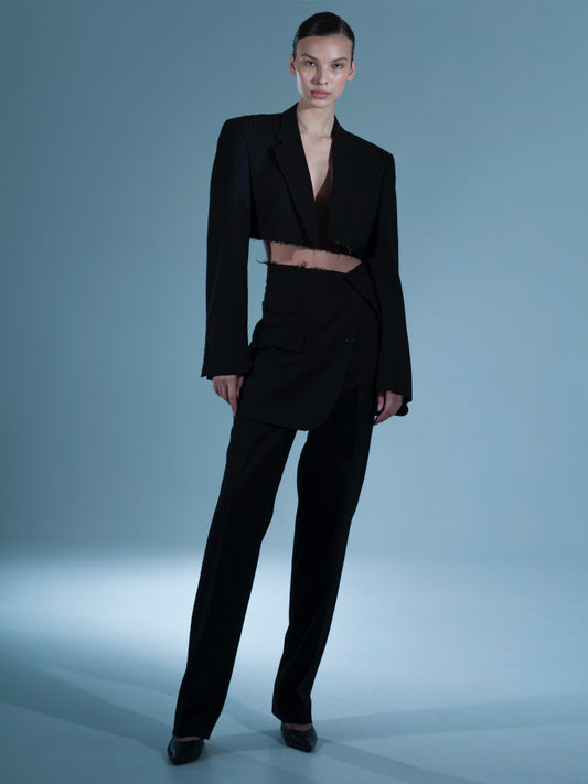 UPCYCLED THREE-PIECE SUIT