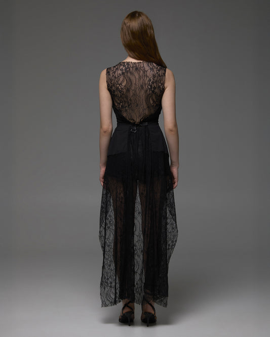 VEST WITH LACE ʼʼBILLIEʼʼ